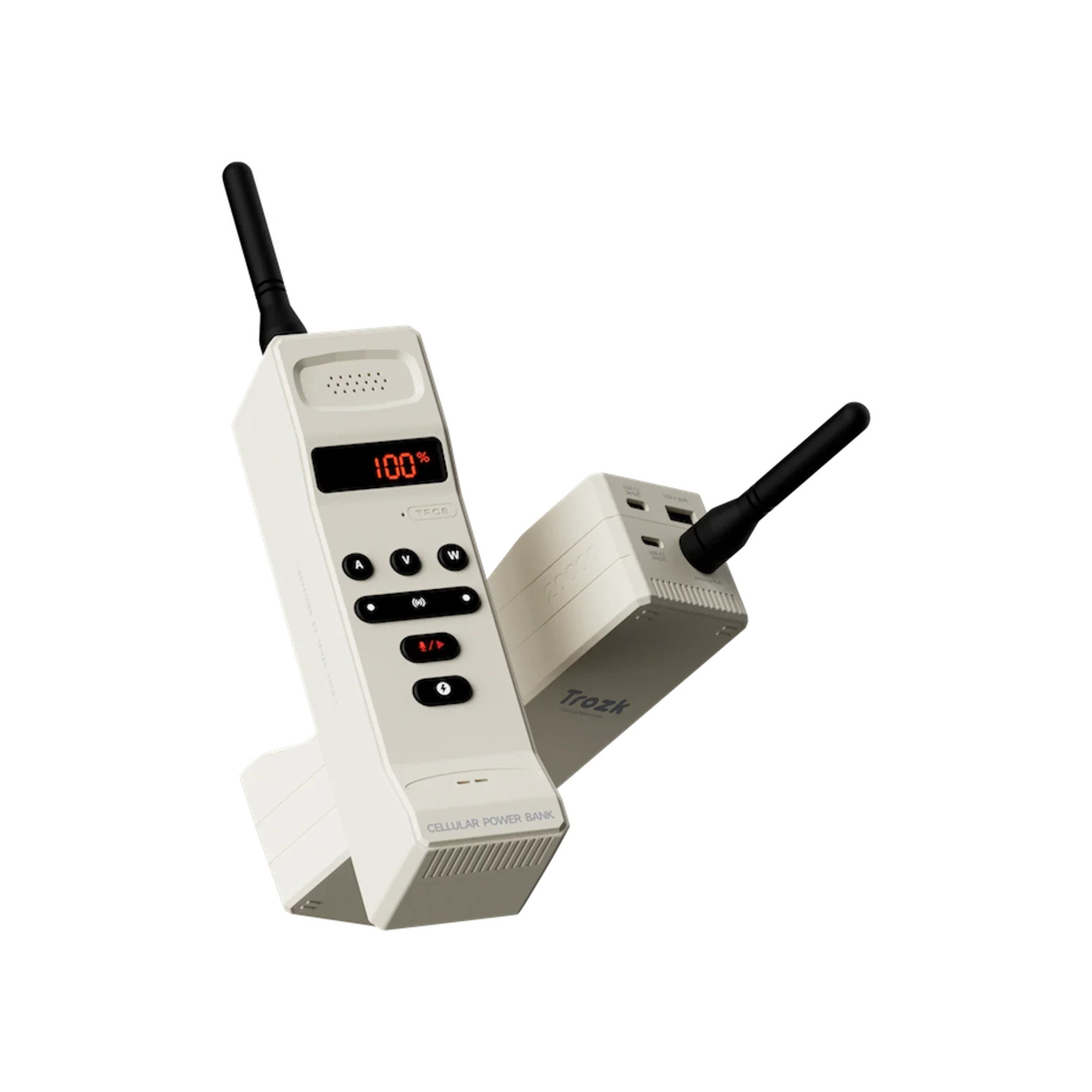Зовнішній акумулятор Trozk Cellular Power Bank